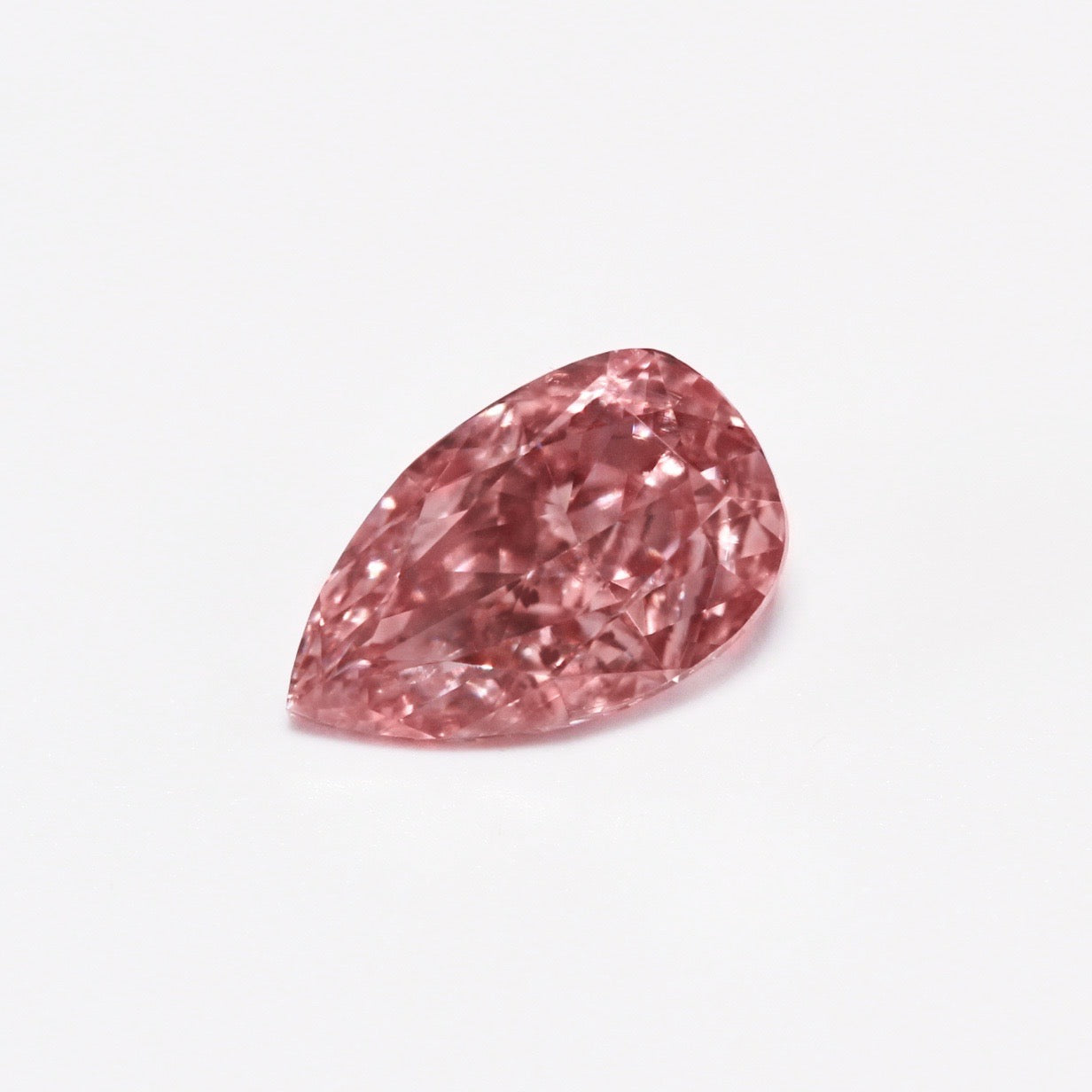 0.22ct Pink Diamond, Pear Shape, SI2 Clarity