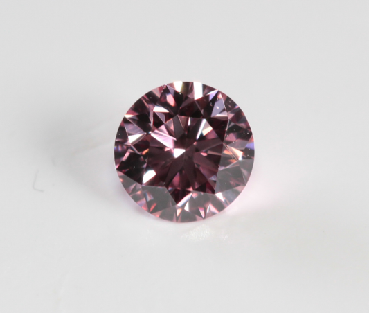 0.18ct Pink Diamond, Round Shape, VS1, Argyle