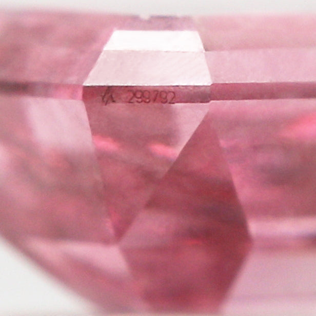 0.26ct Purplish Pink Diamond, Emerald Shape, SI1 Clarity