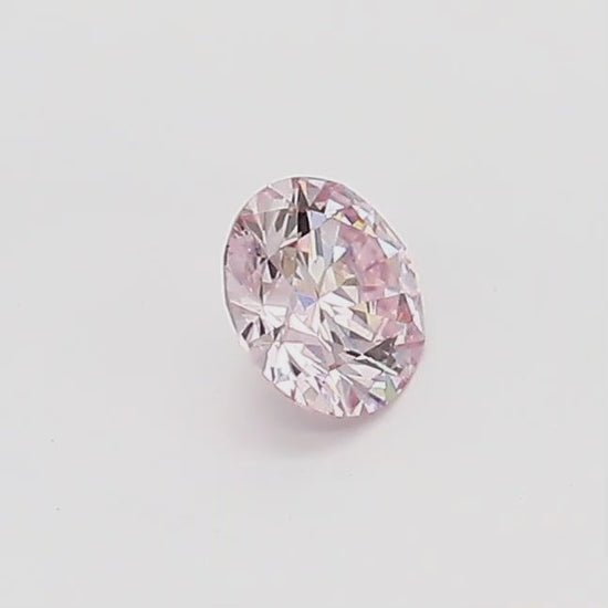 0.19ct Pink Diamond, Round Shape, SI1, Argyle