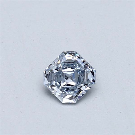 0.22ct Fancy Blue Diamond, Radiant Shape, VS1, GIA