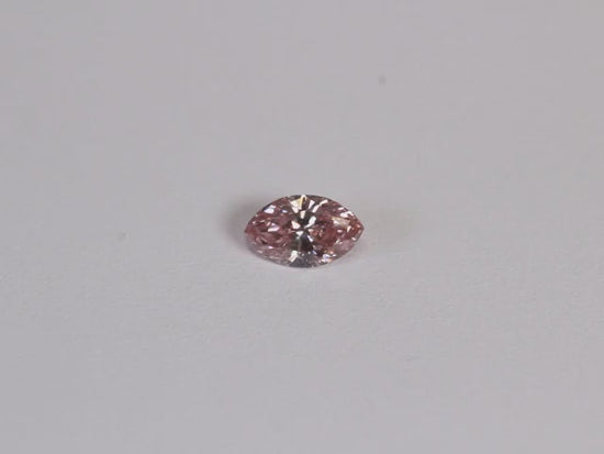 0.28ct Pink Diamond, Marquise Shape, SI2 Clarity