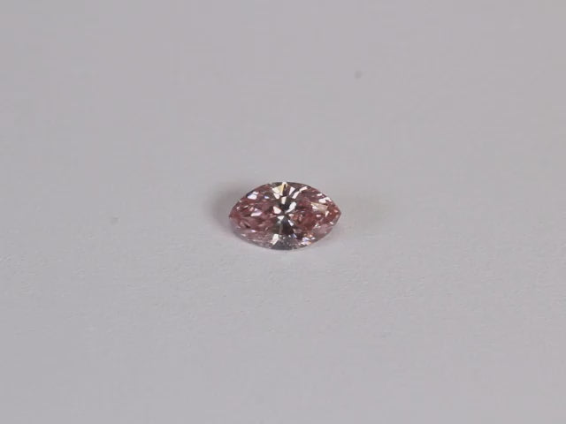 0.28ct Pink Diamond, Marquise Shape, SI2 Clarity