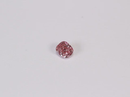 0.25ct Pink Diamond, Cushion Shape, VS2 Clarity