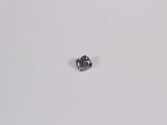 0.11ct Fancy Gray-Violet Diamond, Radiant Shape, C/O Report, GIA