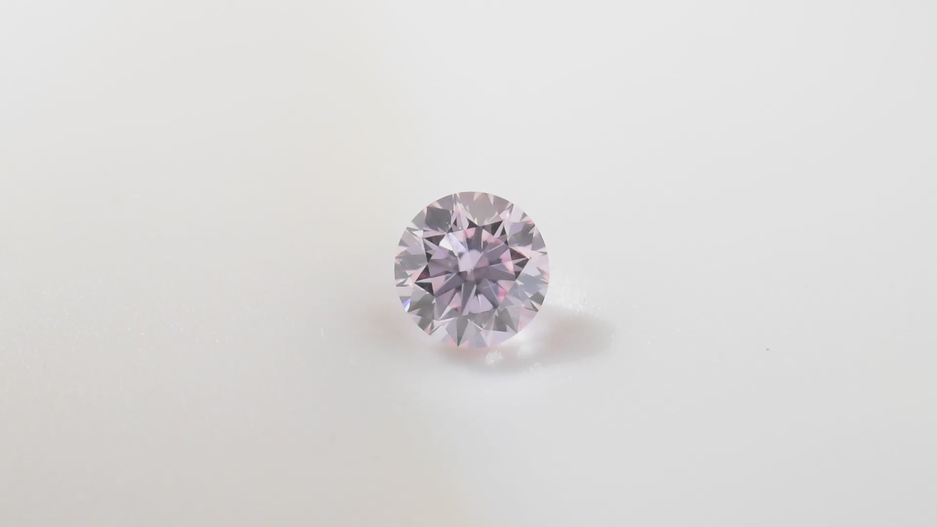 0.27ct Pink Diamond, Round Shape, VS2 Clarity