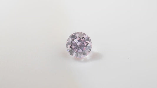 0.27ct Pink Diamond, Round Shape, VS2 Clarity