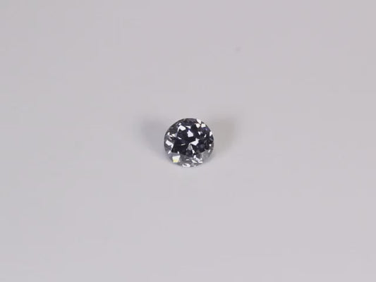 0.29ct Fancy Dark Gray-Violet Diamond, Round Shape, SI2, GIA