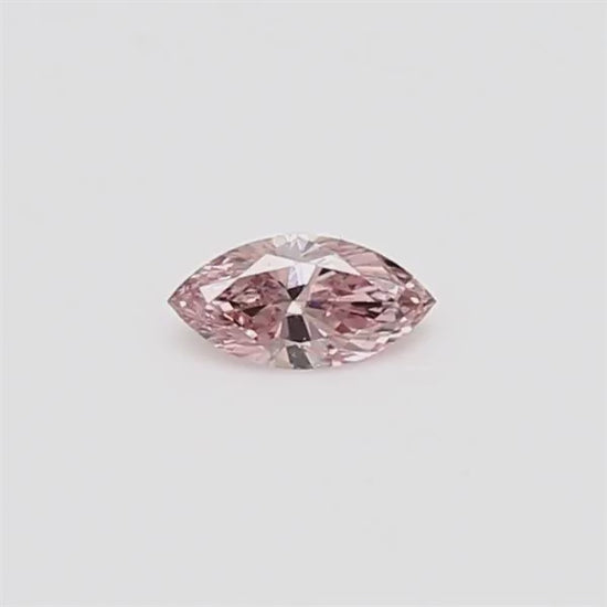 0.15ct Pink Diamond, Marquise Shape, SI1 Clarity