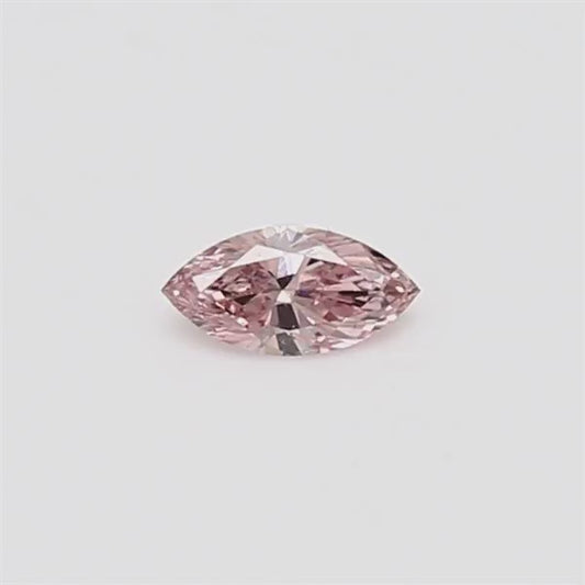 0.15ct Pink Diamond, Marquise Shape, SI1 Clarity