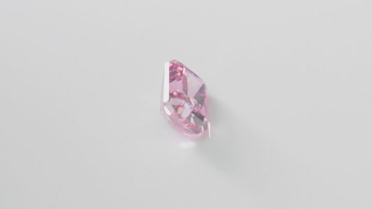 0.56ct Fancy Vivid Pink Diamond, Radiant Shape, SI1, Argyle & GIA