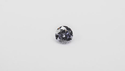 0.14ct Fancy Violet-Gray Diamond, Round Shape, VS2, Argyle & GIA