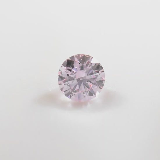 0.27ct Pink Diamond, Round Shape, VS1 Clarity