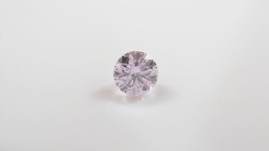 0.27ct Pink Diamond, Round Shape, VS1 Clarity