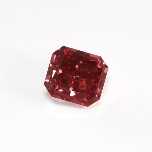 0.36ct Pink Rosé Diamond, Radiant Shape, SI1, Argyle & GIA