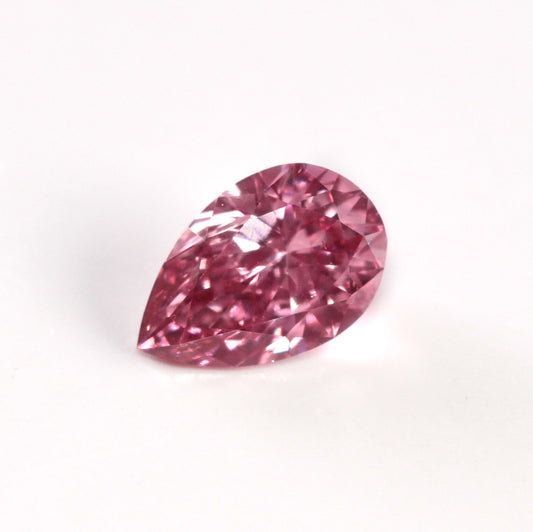 0.17ct Pink Diamond, Pear Shape, VS2, Argyle